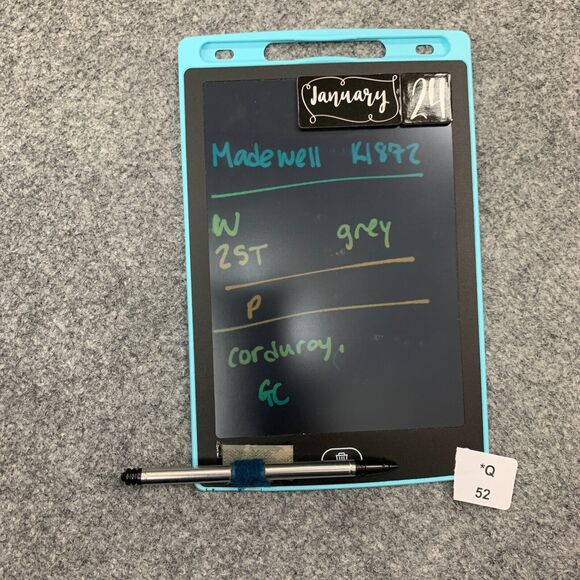 Madewell Jeans Womens 25T Tall Gray Corduroy High Rise Skinny Stretch 5 Pockets - Picture 12 of 15